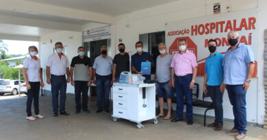Administração Municipal de Mondaí realiza entrega de equipamentos para uso emergencial para o Hospital