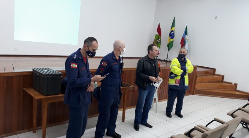 Corpo de Bombeiro Militar de Mondaí participa de Capacitação