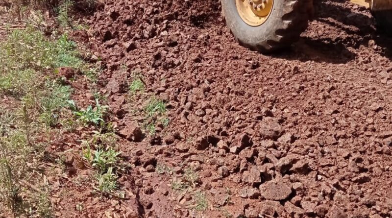 Secretaria de Obras segue com melhorias nas estradas do interior