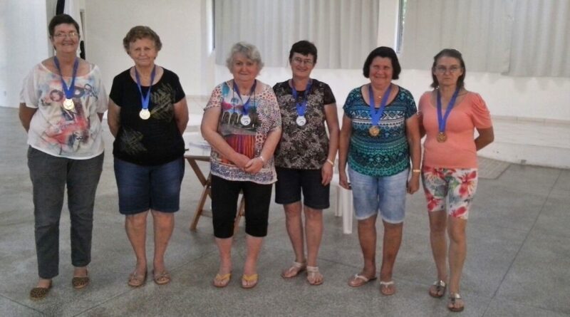 Finalistas da categoria feminina