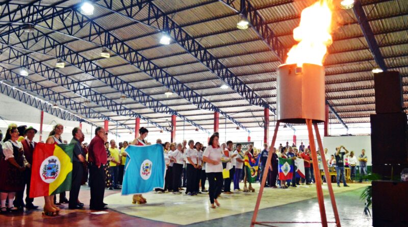 Tocha Olímpica anuncia a abertura da Regional do JASTI