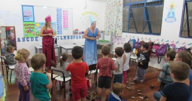 Escola Elizabeth Ramminger realiza atividades lúdicas com os alunos
