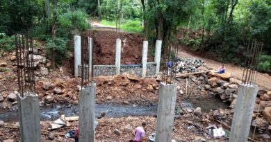 Obras de construção das cabeceiras das pontes de Linha Taipa Baixa e Catres se encaminham para o fim