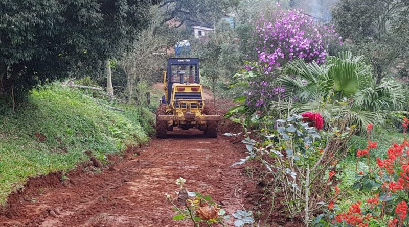 Comunidade de Linha Tigre, interior de Mondaí, recebe melhorias