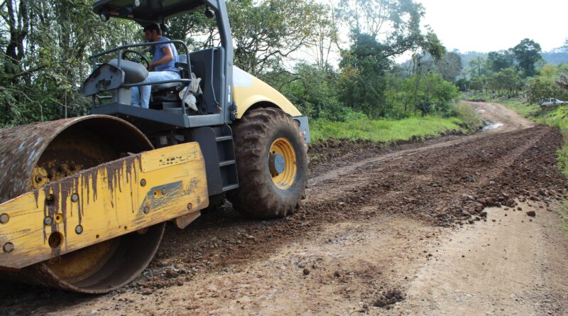 Governo de Mondaí intensifica Obras no interior