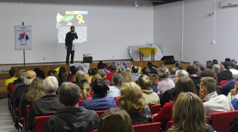 CAPS de Mondaí promove palestra com o tema “Suicídio Prevenção e Pós Prevenção”