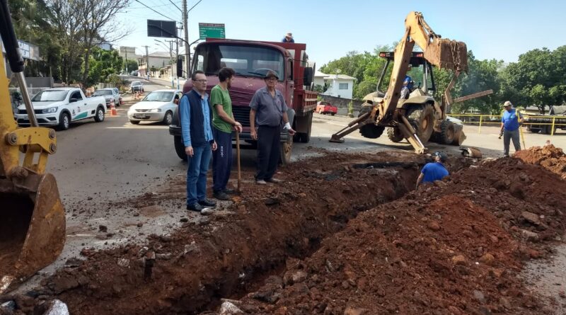 Governo de Mondaí realiza obras para o Melhoramento da Drenagem Pluvial no Perímetro Urbano