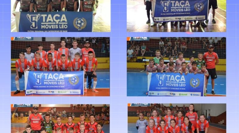 Mondaí é Campeã Geral da 5ª Taça de Móveis Léo de Futsal