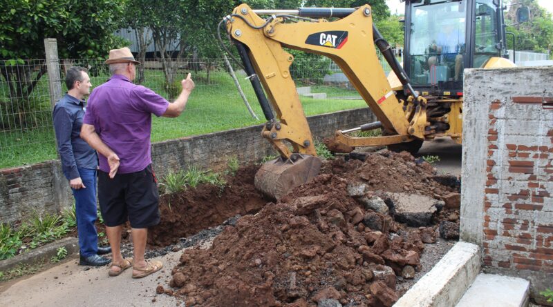 Governo de Mondaí realiza melhorias de Infraestrutura no Bairro Bela Vista