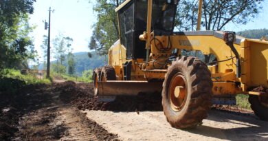 Administração Municipal de Mondaí realiza recuperação das estradas rurais após Ciclone Bomba atingir o Município