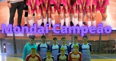 Mondaí ficou campeão na fase microrregional dos Jogos Escolares de Santa Catarina.